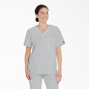 Unisex EDS Signature V-Neck Scrub Top