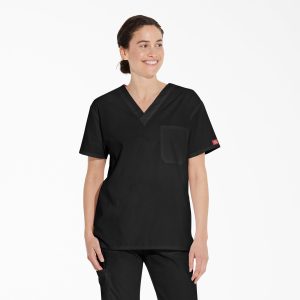 Unisex EDS Signature V-Neck Scrub Top