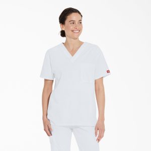 Unisex EDS Signature V-Neck Scrub Top