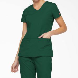 Women's EDS Signature V-Neck Scrub Top