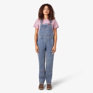 Women's Double Front Bib Overalls