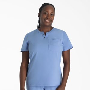 Women's EDS NXT Henley Scrub Top