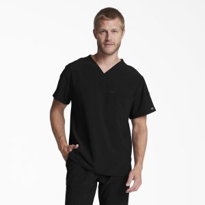 Men's EDS Essentials Tuckable V-Neck Scrub Top