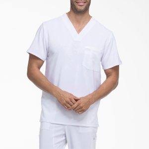 Men's EDS Essentials V-Neck Scrub Top
