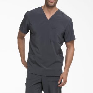 Men's EDS Essentials V-Neck Scrub Top