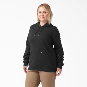 Women's Plus Water Repellent Sleeve Logo Hoodie