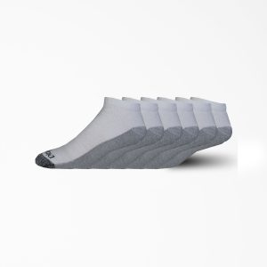 Moisture Control No Show Socks. Size 6-12. 6-Pack