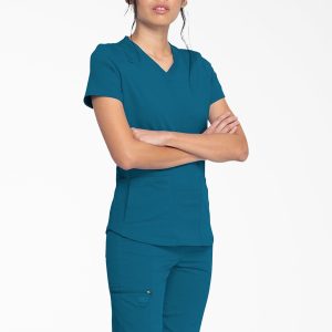 Women's Balance V-Neck Scrub Top